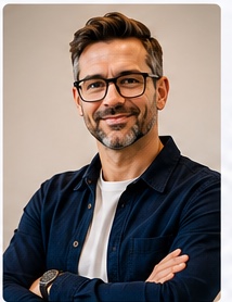 Portrait officiel de Nicolas, développeur et entrepreneur